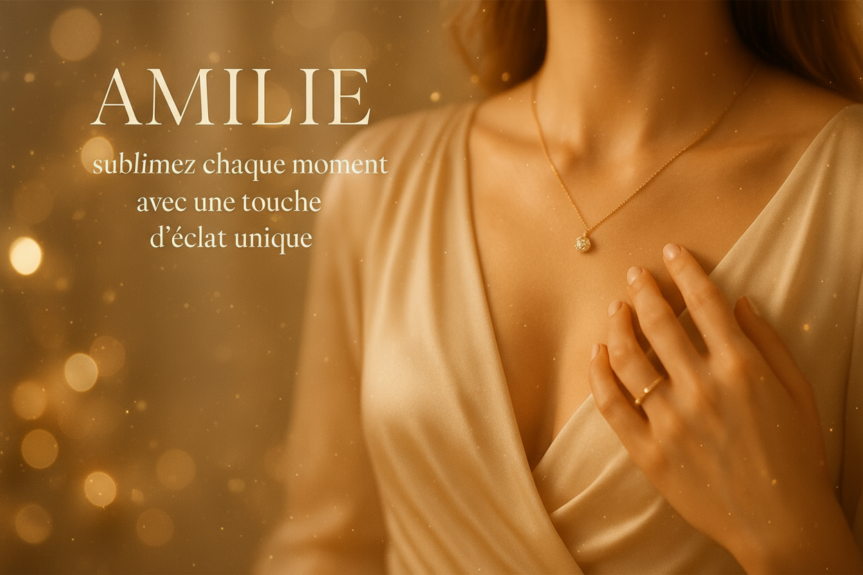 AMILIE sublimez chaque moment avec une touche d'éclat unique